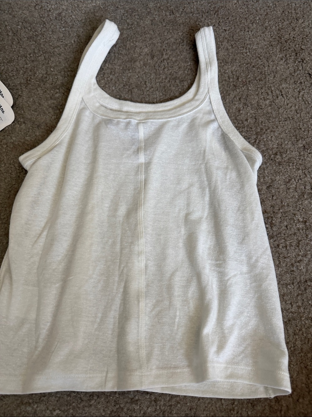 Prana cozy up White Women's Tank Top - size xs never worn